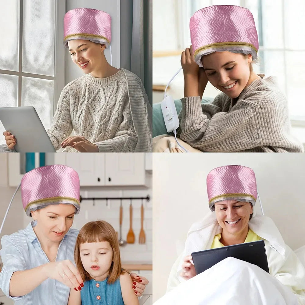 Electric Hair Steamer Cap