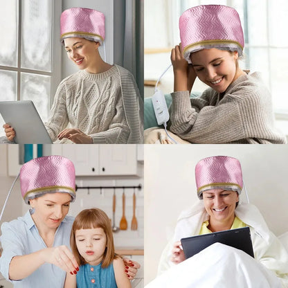 Electric Hair Steamer Cap