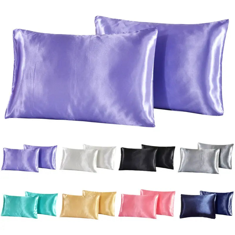 Satin Silk Pillowcase Set