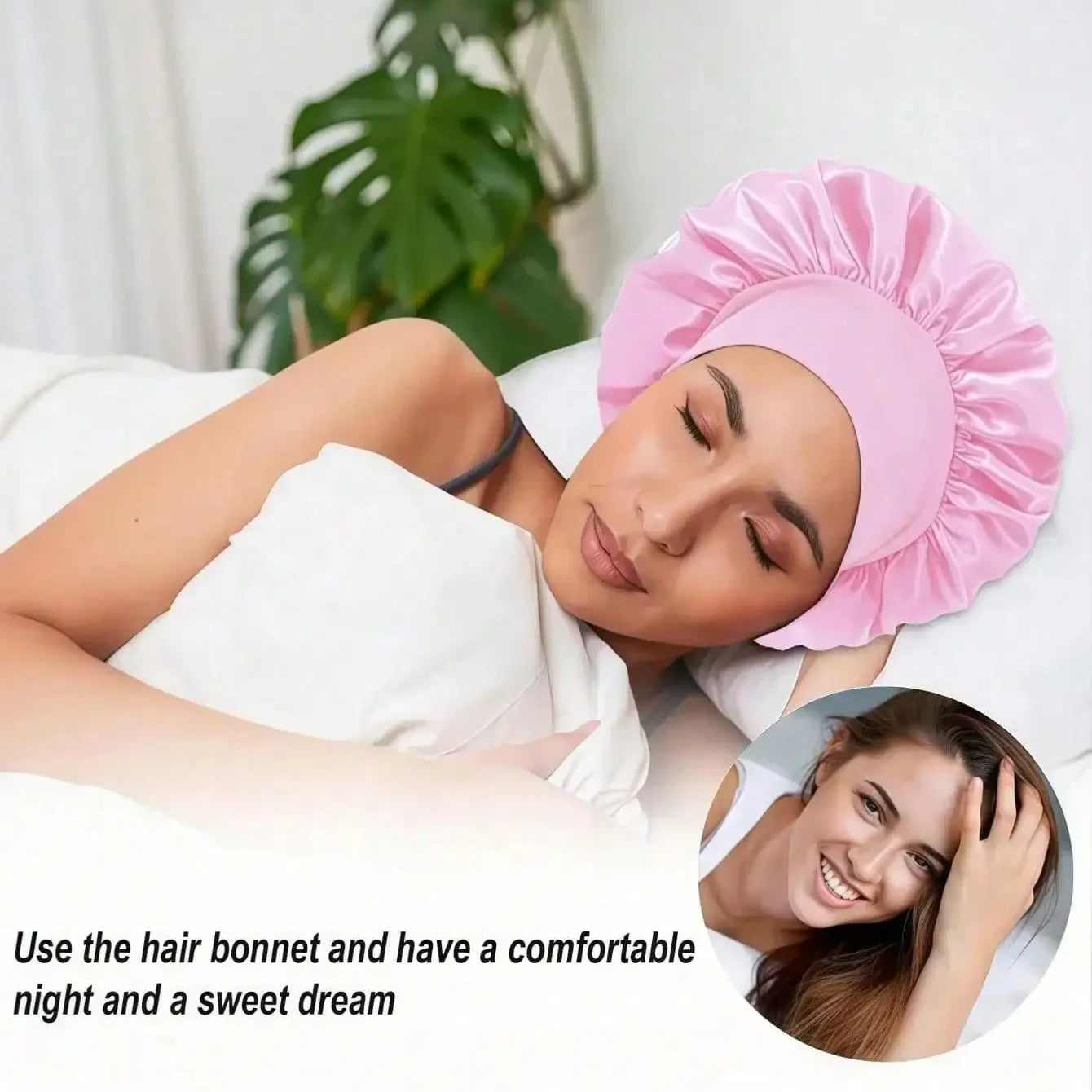 Luxury Satin Silk Sleep Cap