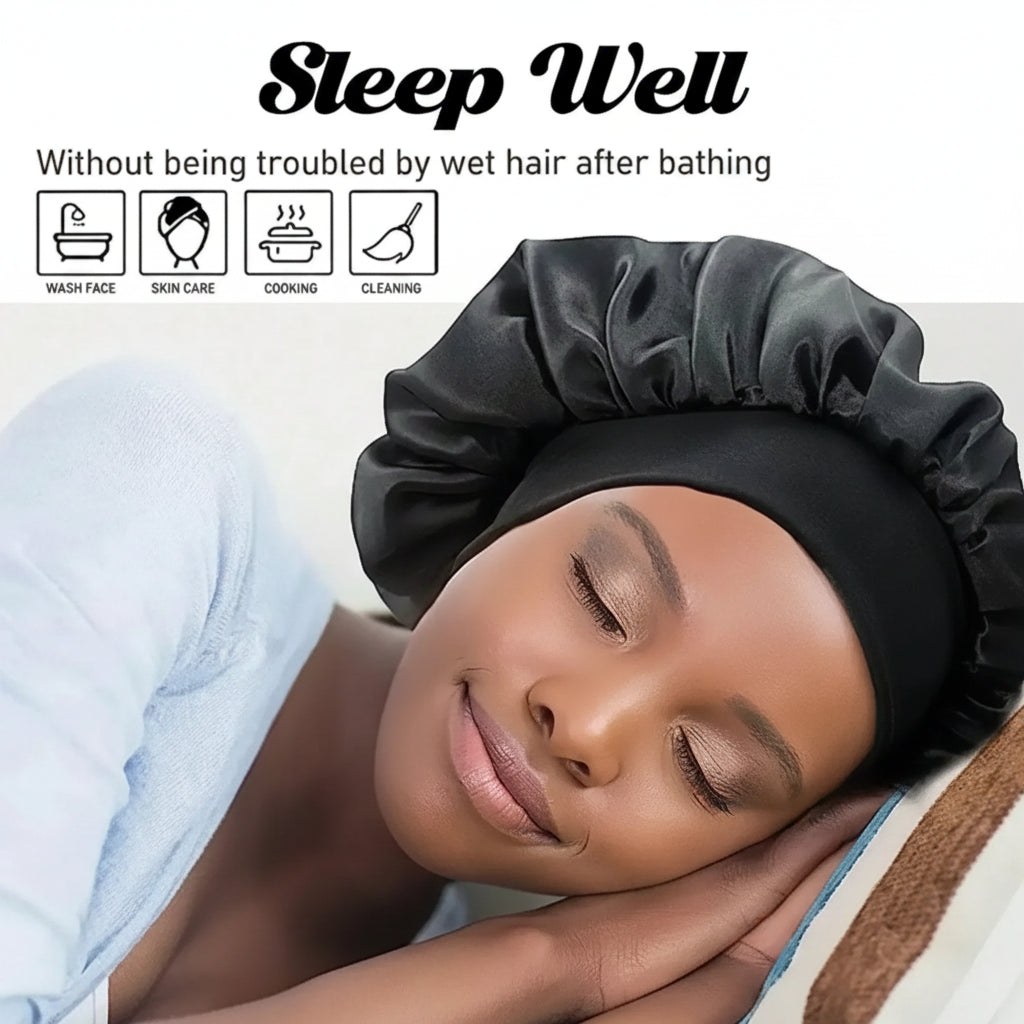 Luxury Satin Silk Sleep Cap